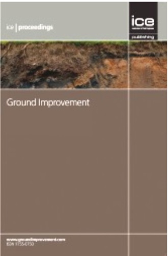 "Proceedings of the Institution of Civil Engineers - Ground Improvement"