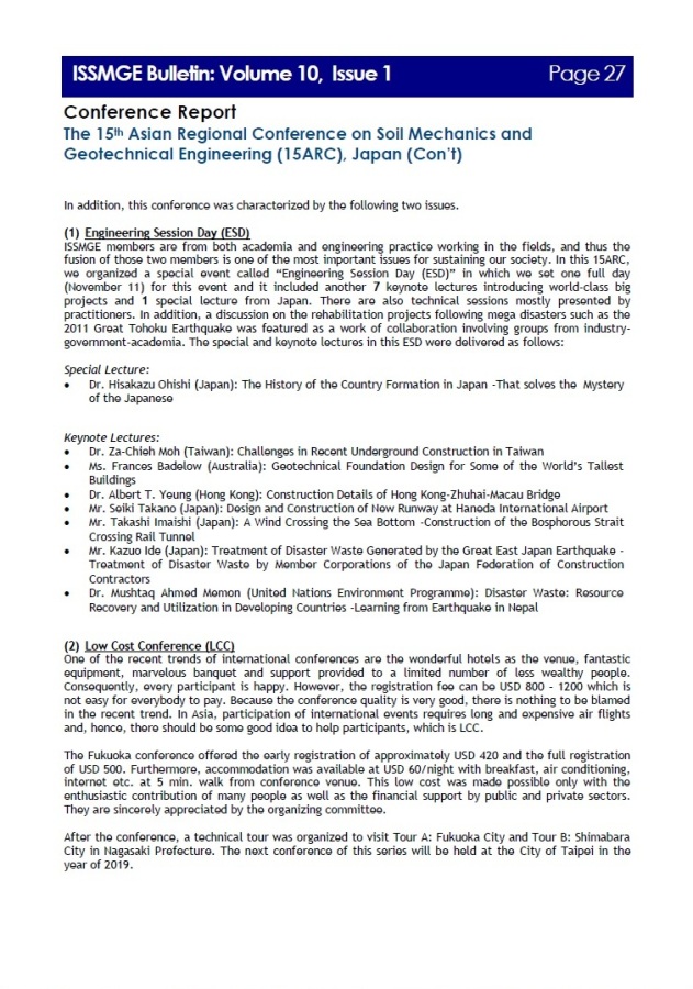 ISSMGE Bulletin