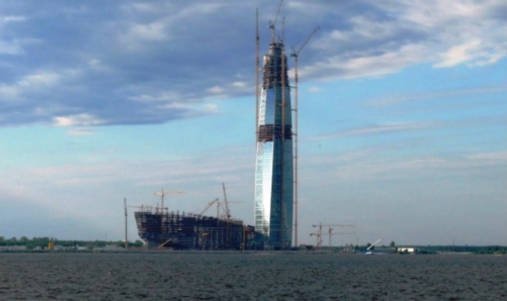 Строительство ЛАХТА Центра