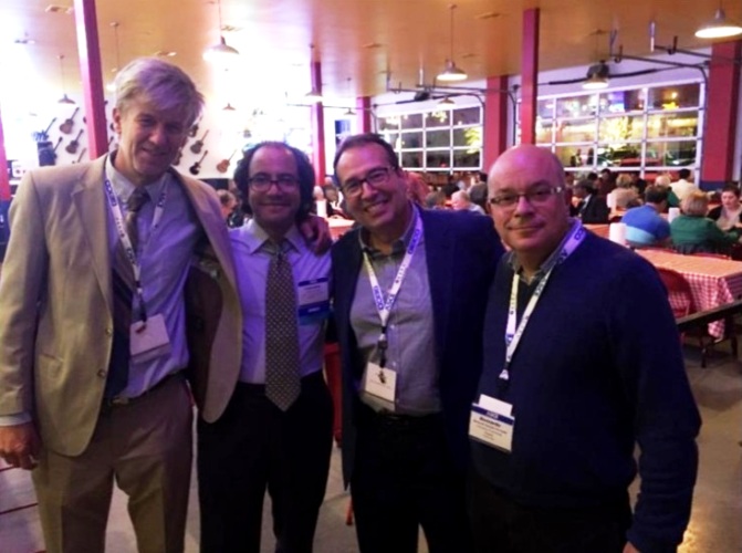 Luciano Oldecop, Laureano Hoyos, Enrique Romero and Bernardo Caicedo