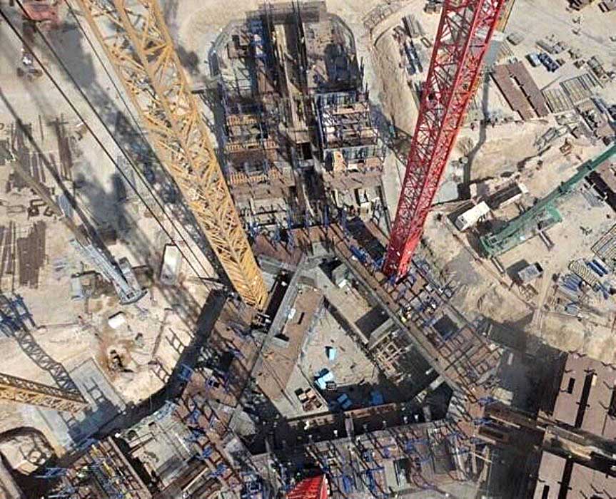 Строительство «Burj-Khalifa»