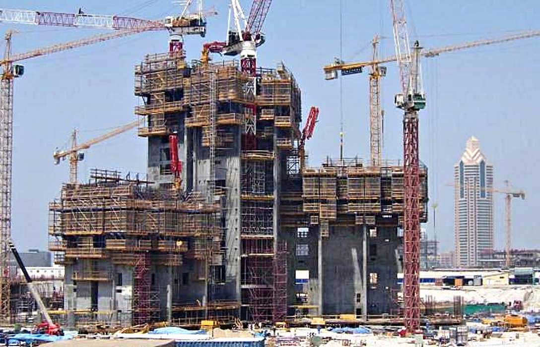 Строительство «Burj-Khalifa»