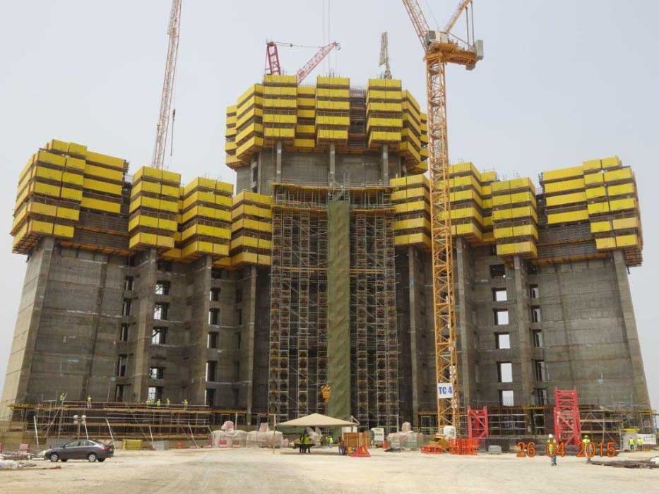 Строительство «Burj-Khalifa»