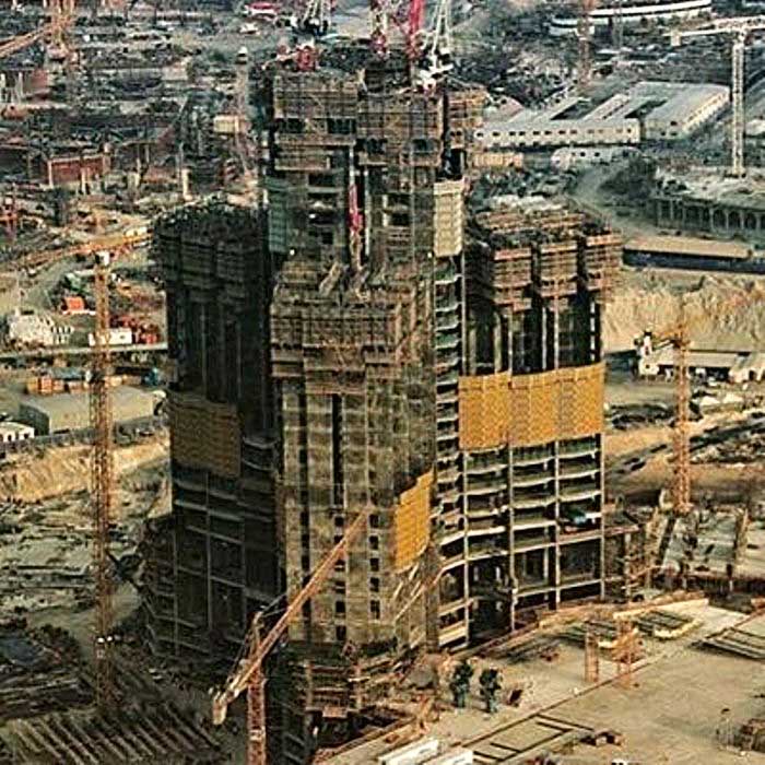Строительство «Burj-Khalifa»