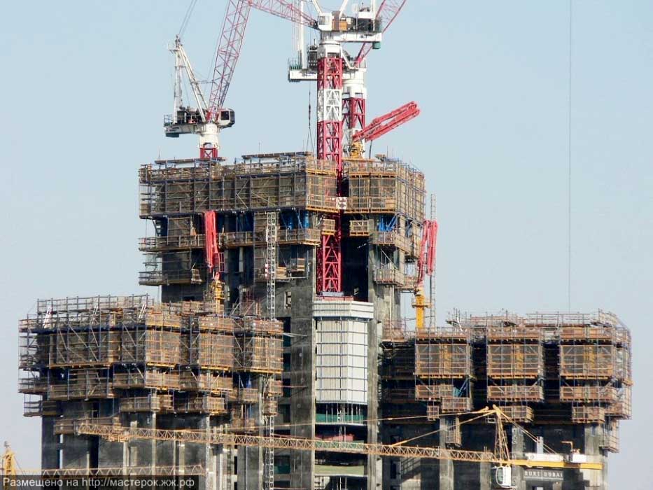 Строительство «Burj-Khalifa»