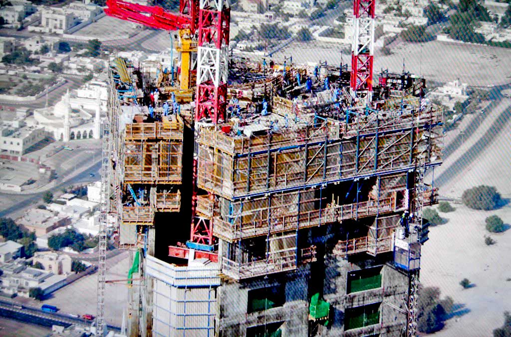 Строительство «Burj-Khalifa»