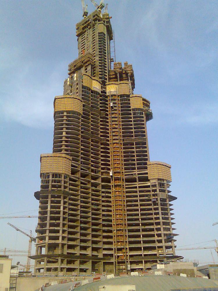 Строительство «Burj-Khalifa»