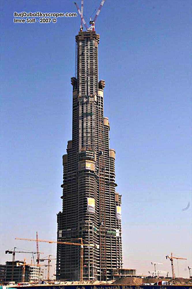 Строительство «Burj-Khalifa»