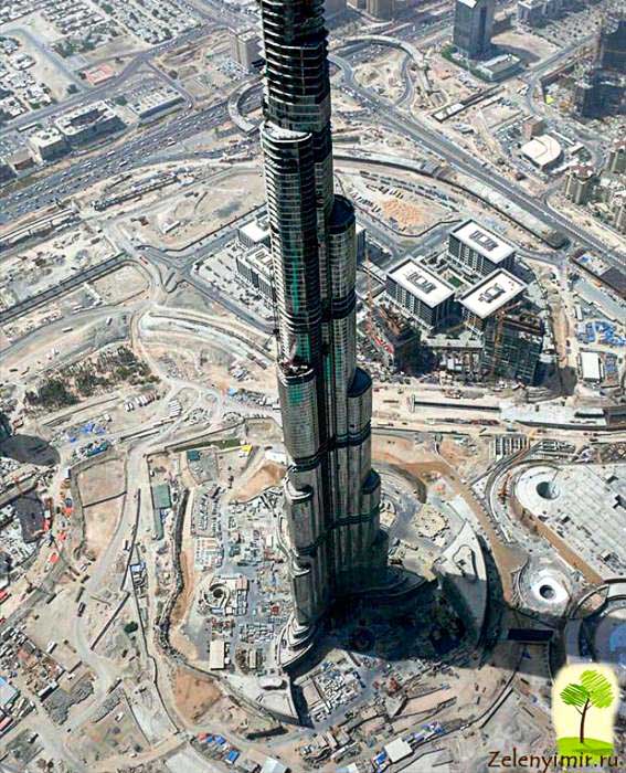 Строительство «Burj-Khalifa»
