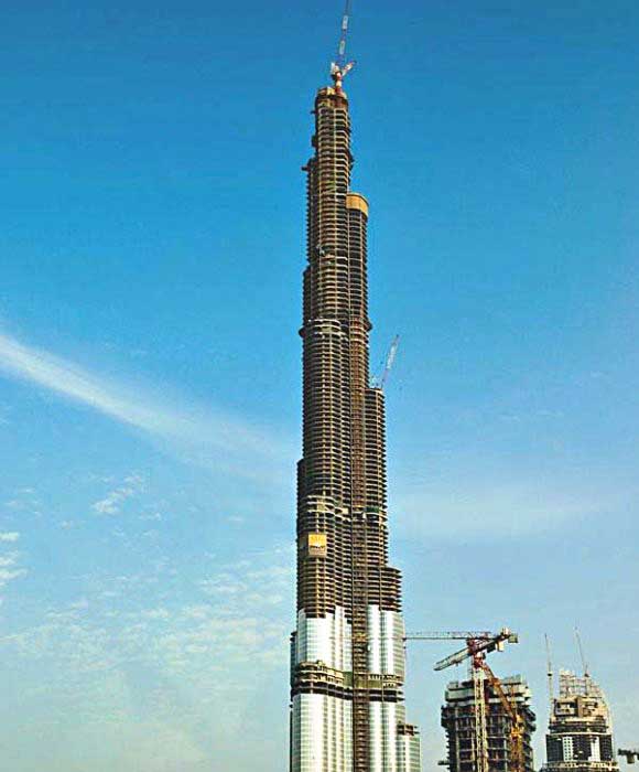 Строительство «Burj-Khalifa»