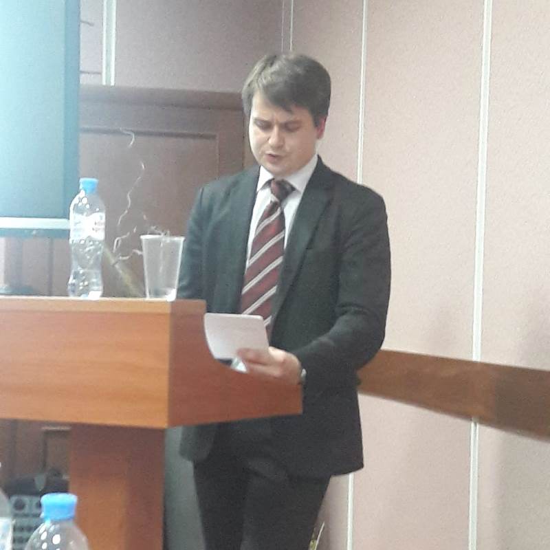 Защита кандидатской диссертации Д.А. Татьянниковым