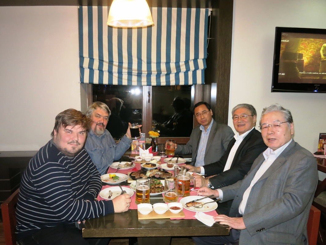 М.Л. Нуждин, Л.В. Нуждин, E.C. Shin, А.Ж. Жусупбеков, T. Tanaka
