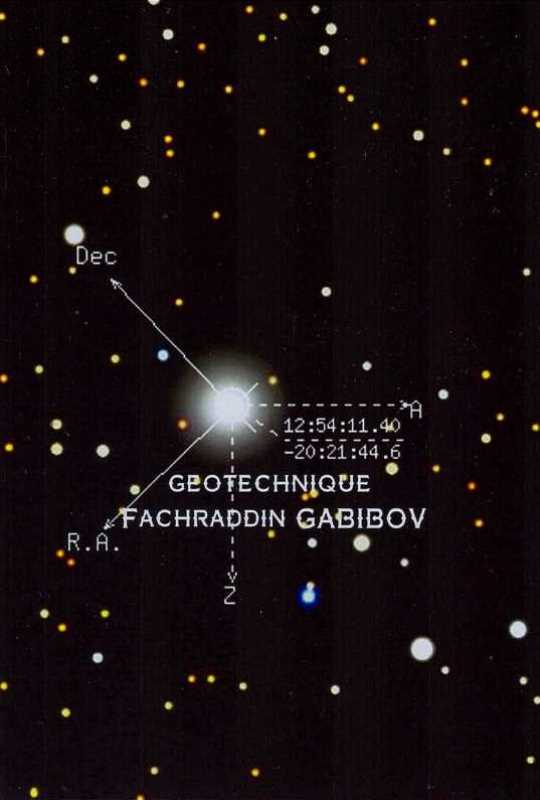 Звезда «Geotechnique Fachraddin Gabibov»