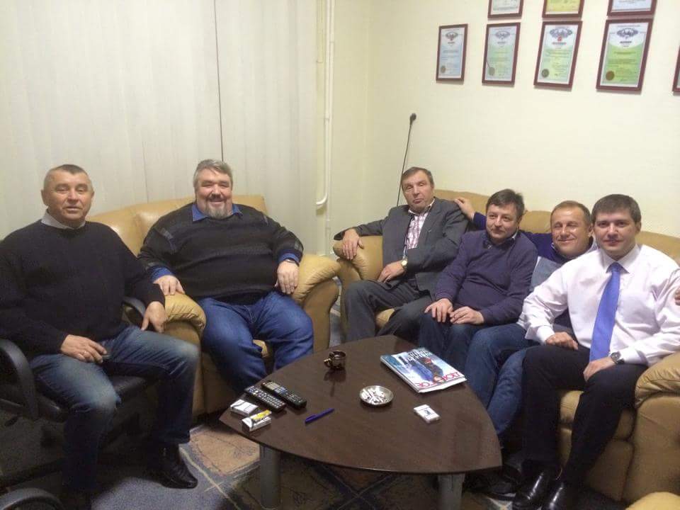 А.И. Полищук, Л.В. Нуждин, И.И. Сахаров, В.Н. Парамонов, С.А. Кудрявцев и А.В. Набоков