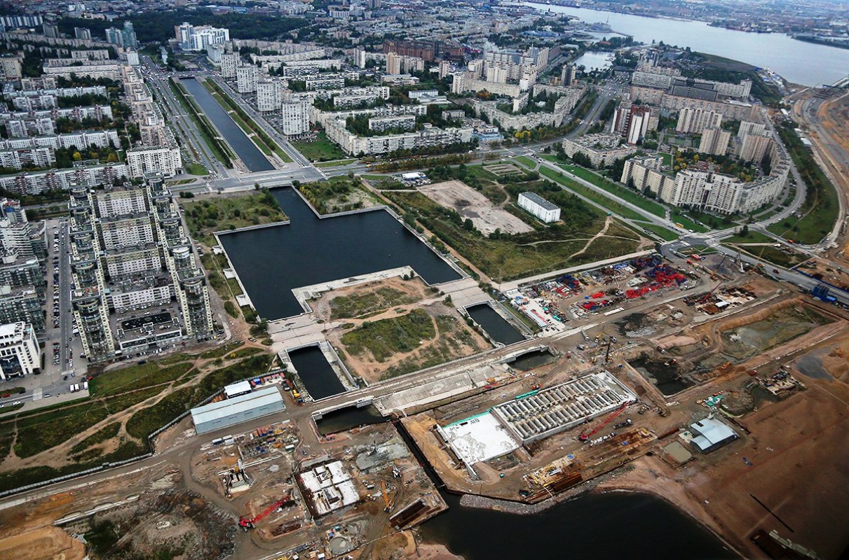 Выемка и тоннель на Васильевском острове