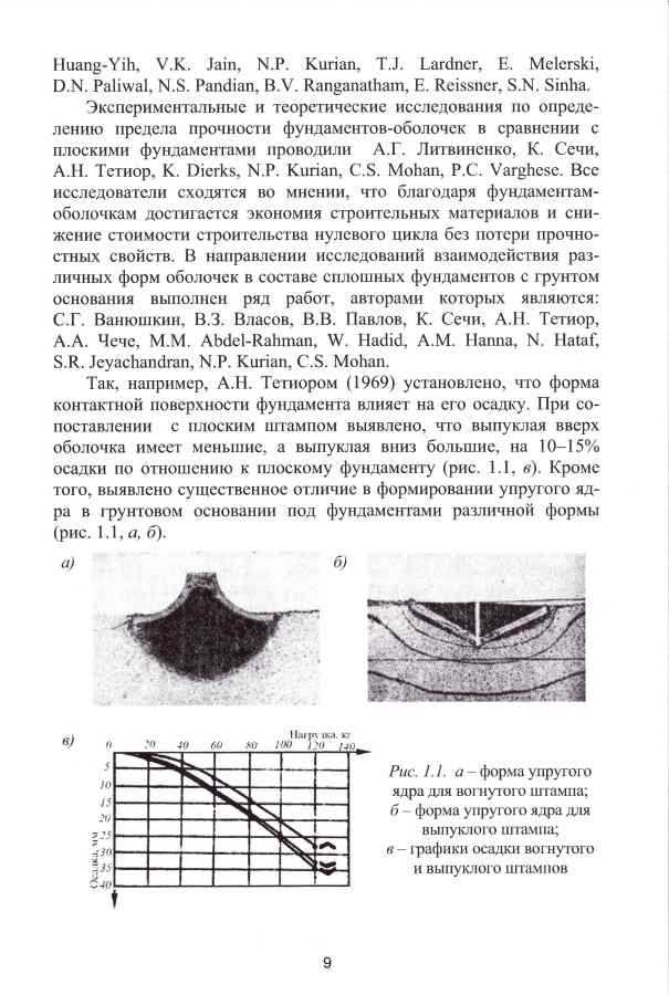 Монография Пронозина Я.А. и др. «Перспективные фундаменты на сильносжимаемых грунтовых основаниях»
