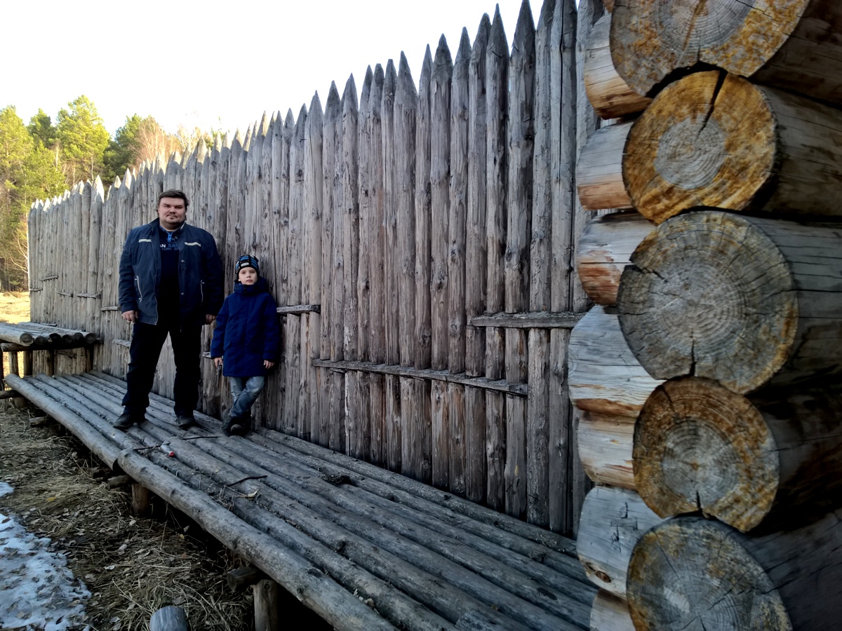 Умревинский острог на р.Оби