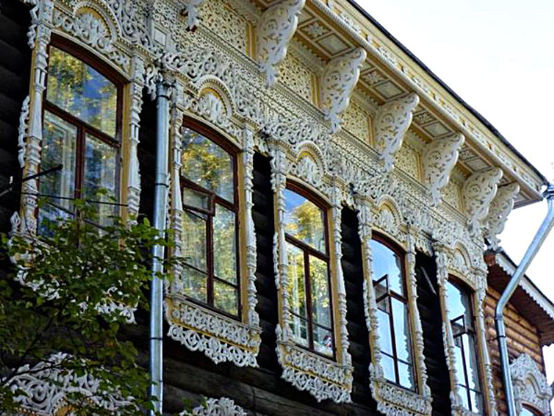 Деревянные кружева Томска.