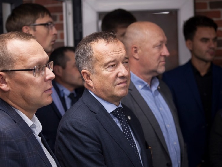 Открытие лаборатории механики грунтов, оснований и фундаментов кафедры «Геотехники» Тюменского индустриального университета