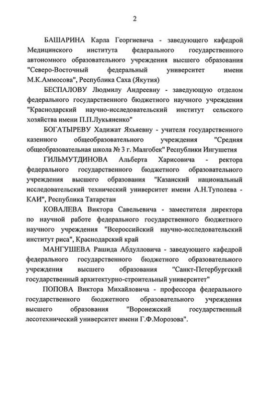 Профессор Р.А. Мангушев награжден медалью ордена «За заслуги перед Отечеством» II степени