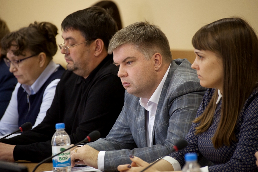 Встреча членов экспертной аккредитационной комиссии с руководством Тюменского индустриального университета