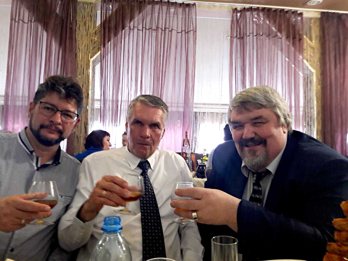 О.В. Герасимов, О.А. Шулятьев и Л.В. Нуждин