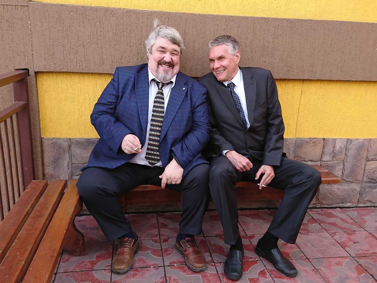 О.А. Шулятьев и Л.В. Нуждин