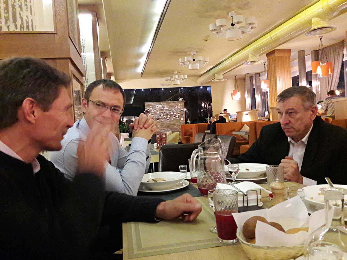 Д. Кек, Я.А. Пронозин и С.И. Евтушенко