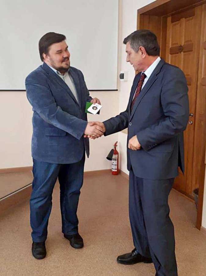 М.Л. Нуждин и С.Н. Лавров
